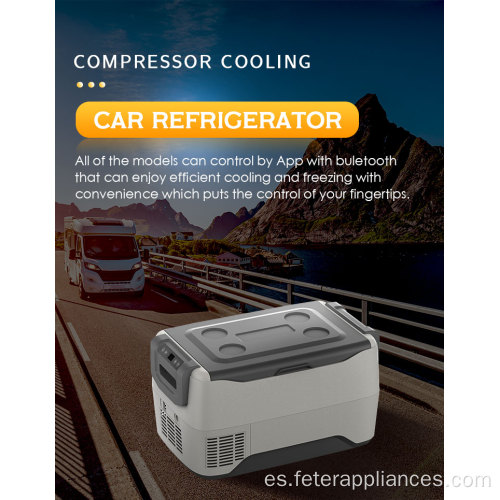 Mini refrigerador portátil del coche del refrigerador de las comidas del coche del refrigerador del coche 40L para acampar